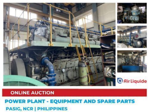 Power Plant - Equipment and Spare Parts 