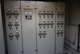 SCADA PLC relay room, control, PLC system Red Light - 2