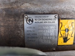 Nu-Con Rotary Valve (Mill #1 Inlet) Model DT500 100, sn: 11047698, mfg. 2005 - 2