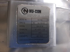 Nu-Con Scale Hopper #2 Model SH 700, 60KG, sn: NZ SH700-01, mfg. 2005 - 2
