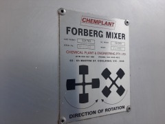 Forberg Mixer Model F1000, 1MT, sn: 52040, mfg. 2005 - 3