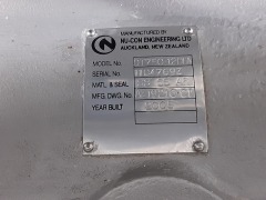 Nu-Con Rotary Valve (Buffer Hopper Outlet) Model DT750.12DEM, sn: 11047693, mfg.2005 - 2