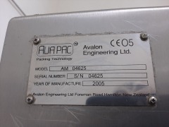 Avalon Engineering Model AM04625 Final Weight Checker, sn: 04625, mfg. 2005 - 2