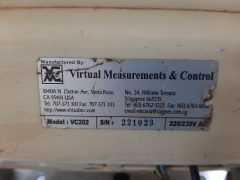 Virtual Measurements & Control Model VC202 Platform Weigher, 1 MT, sn: 221023 - 2