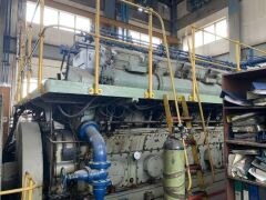 Diesel Engine – Mirrlees Blackstone England, 5,593 KW - 6