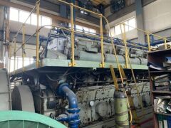 Diesel Engine – Mirrlees Blackstone England, 5,593 KW - 3